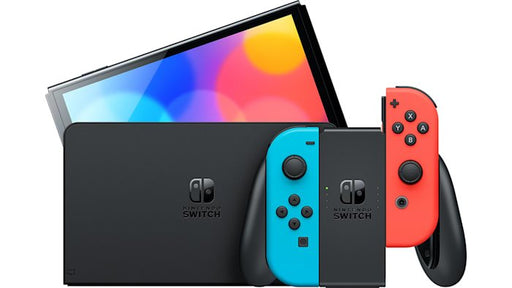 EAN 45496883409 - Nintendo Switch OLED videoconsola portátil 17,8 cm (7") 64 GB Pantalla táctil Wifi Negro, Azul, Rojo imagen 2
