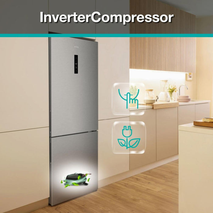 EAN 3838782783555 - Gorenje NRK720CAXL4 Independiente 495 L C Acero inoxidable imagen 10