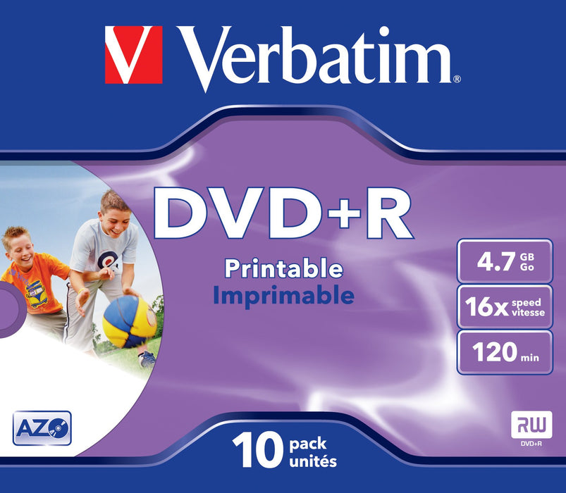 EAN 0023942435082 - Verbatim 43508 DVD en blanco 4,7 GB DVD+R 10 pieza(s) imagen 2