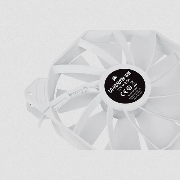EAN 0840006637790 - Corsair SP140 RGB ELITE Carcasa del ordenador Ventilador 14 cm Blanco 2 pieza(s) imagen 9