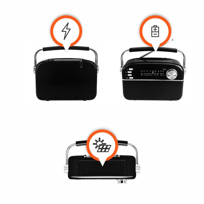 EAN 5902510685553 - Manta RDI918B radio Personal Analógica Negro, Plata imagen 7