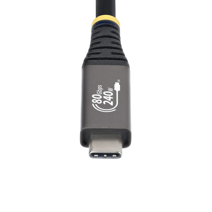 EAN 65030919777 - StarTech.com CC50CM80GUSB4CABLE cable USB USB4 Gen 4x2 0,5 m USB C imagen 4