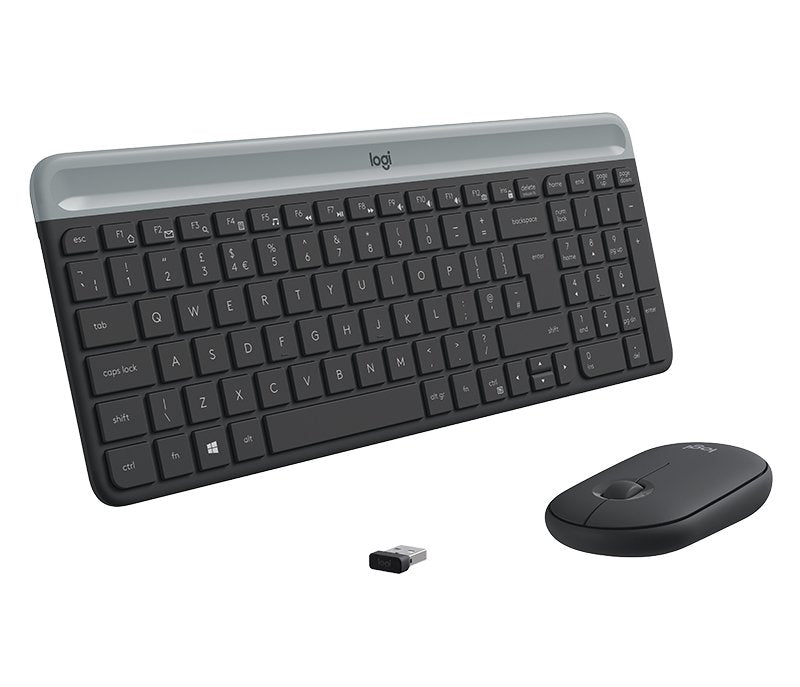 EAN 5099206086524 - Logitech 920-009196 teclado Ratón incluido Universal RF inalámbrico QWERTY Italiano Grafito imagen 5