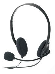 EAN 4040587830221 - Ednet Headset Auriculares Alámbrico Llamadas/Música Negro imagen 1