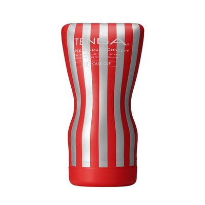 EAN 4570030972456 - Tenga Soft Case Cup Masturbador masculino Rojo, Plata, Blanco Elastómero termoplástico (TPE) imagen 1