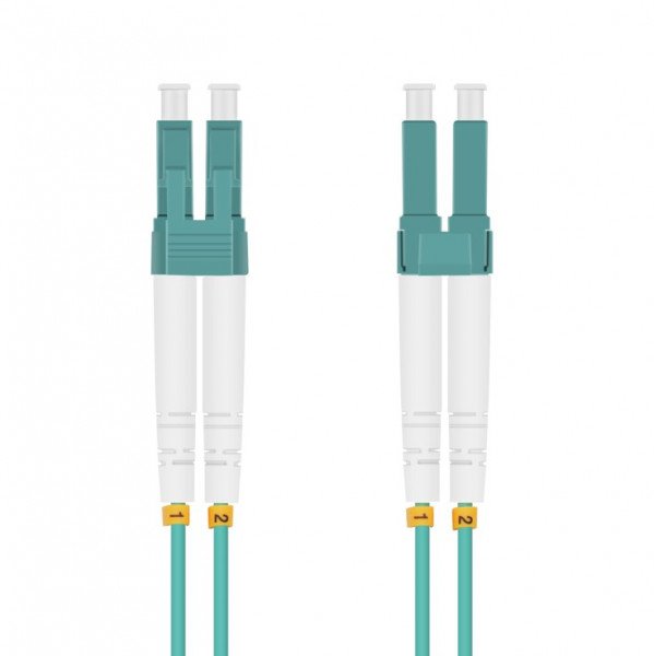 EAN 4005938960583 - Helos 196058 Cable de fibra óptica e InfiniBand 0,5 m LC Color aguamarina imagen 1