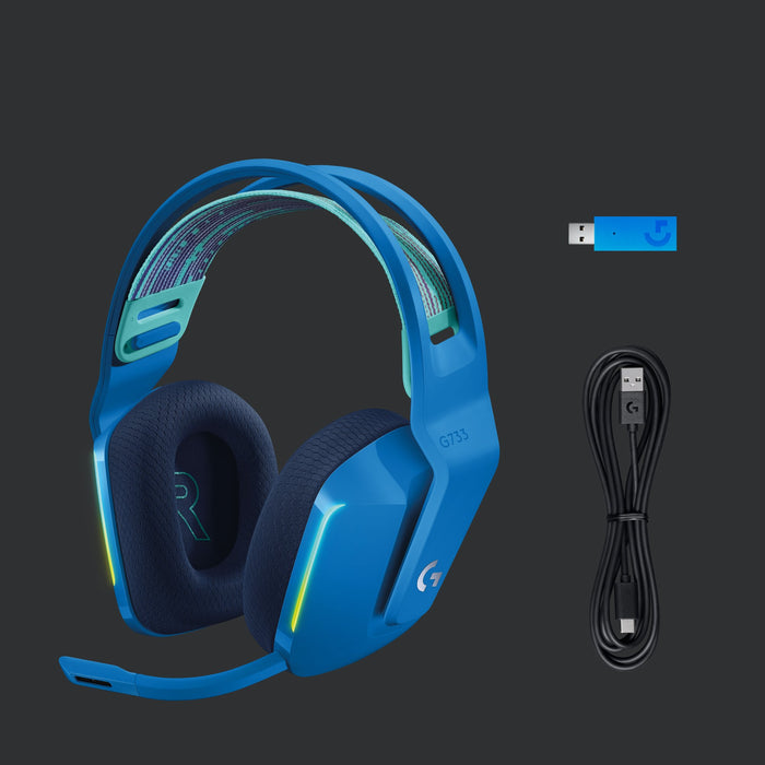 EAN 5099206091788 - Logitech G 981-000943 auricular y casco Auriculares Inalámbrico Diadema Juego Azul imagen 7