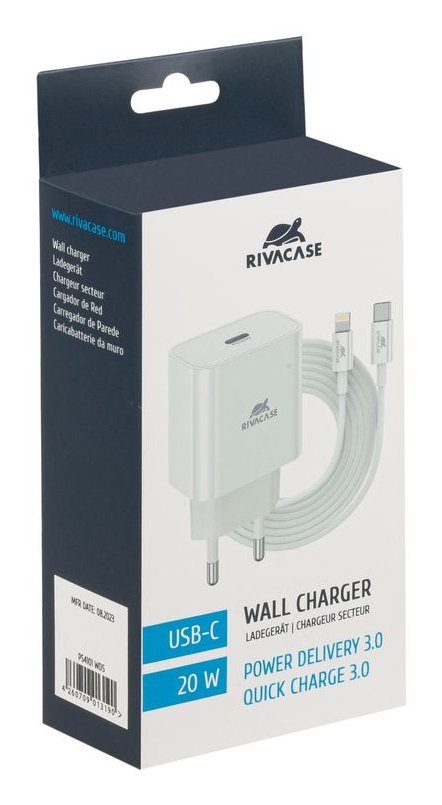 EAN 4260709013190 - Rivacase PS4101 Universal Blanco Corriente alterna Carga rápida Auto imagen 2