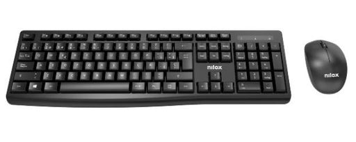 EAN 8431775035225 - Nilox NXKMWE012 teclado Ratón incluido Oficina RF inalámbrico Español Negro imagen 2