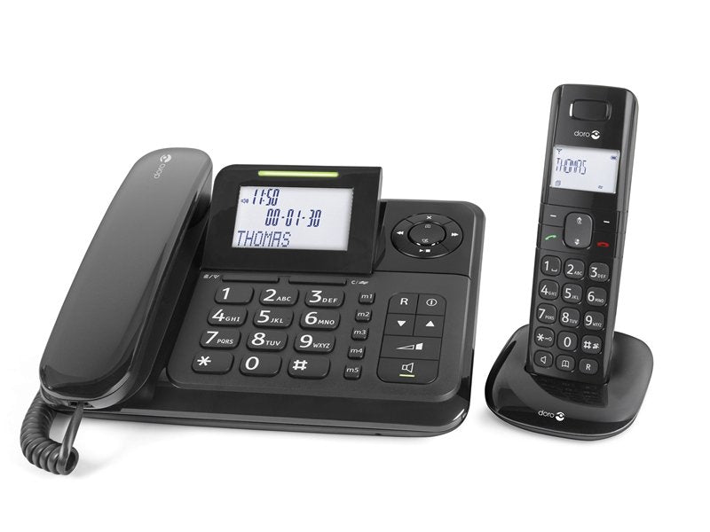 EAN 7322460060527 - Doro Comfort 4005 Teléfono DECT/analógico Identificador de llamadas Negro imagen 1
