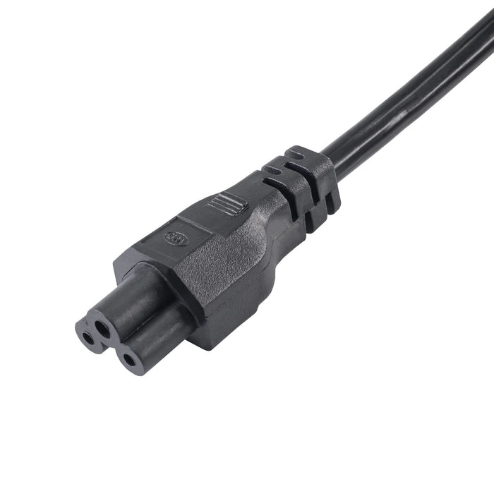 EAN 5901720131478 - Akyga Power Cord AK-NB-01C for notebooks VDE IEC C5 250V/50Hz 1,5m Negro CEE7/7 C5 acoplador imagen 4