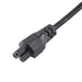 EAN 5901720131478 - Akyga Power Cord AK-NB-01C for notebooks VDE IEC C5 250V/50Hz 1,5m Negro CEE7/7 C5 acoplador imagen 4