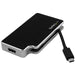 EAN 0065030864442 - StarTech.com CDPVGDVHDB Adaptador gráfico USB 3840 x 2160 Pixeles Negro, Plata imagen 3