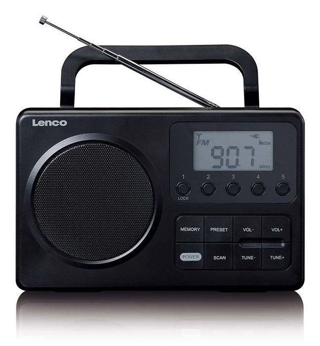 EAN 8711902079712 - Lenco MPR-035BK Portátil Analógico y digital Negro imagen 4