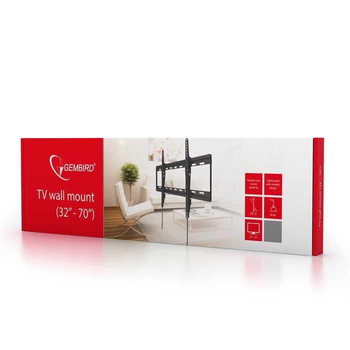 EAN 8716309094092 - Gembird WM-70T-01 soporte para TV 177,8 cm (70") Negro imagen 3