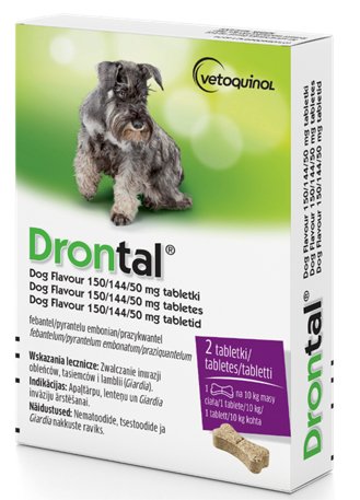 EAN 5909991214074 - Vetoquinol Drontal Dog Flavour Perro imagen 1