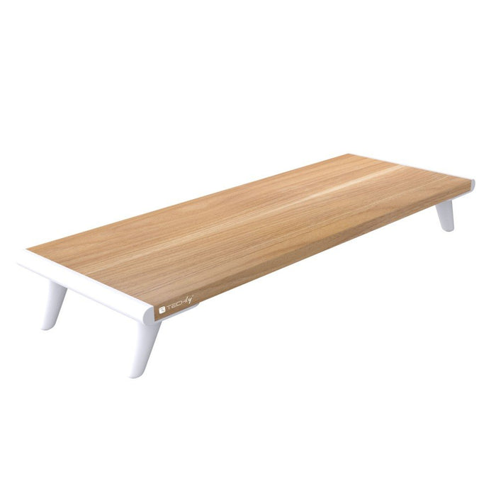 EAN 8059018368352 - Techly ICA-MS 389 soporte para monitor Escritorio Blanco, Madera imagen 3