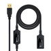 EAN 8433281007031 - Nanocable 10.01.0213 cable USB USB 2.0 15 m USB A Negro imagen 3