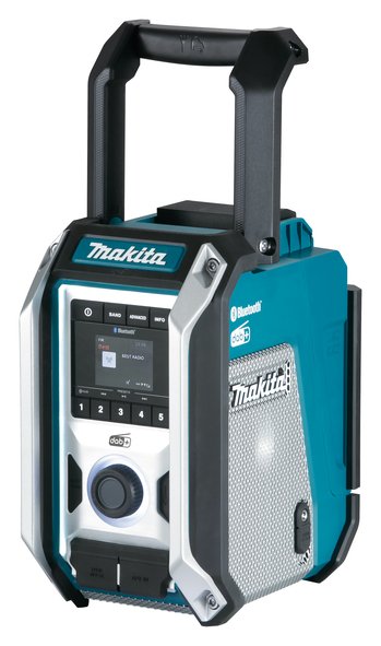 EAN 0088381886949 - Makita DMR115 radio Lugar de trabajo Negro, Azul imagen 1