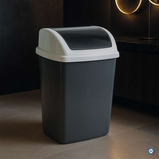 EAN 4002390095846 - MAUL 9522487 papelera 24 L Rectangular Plástico, Polipropileno (PP) Gris Oscuro, Blanco imagen 2