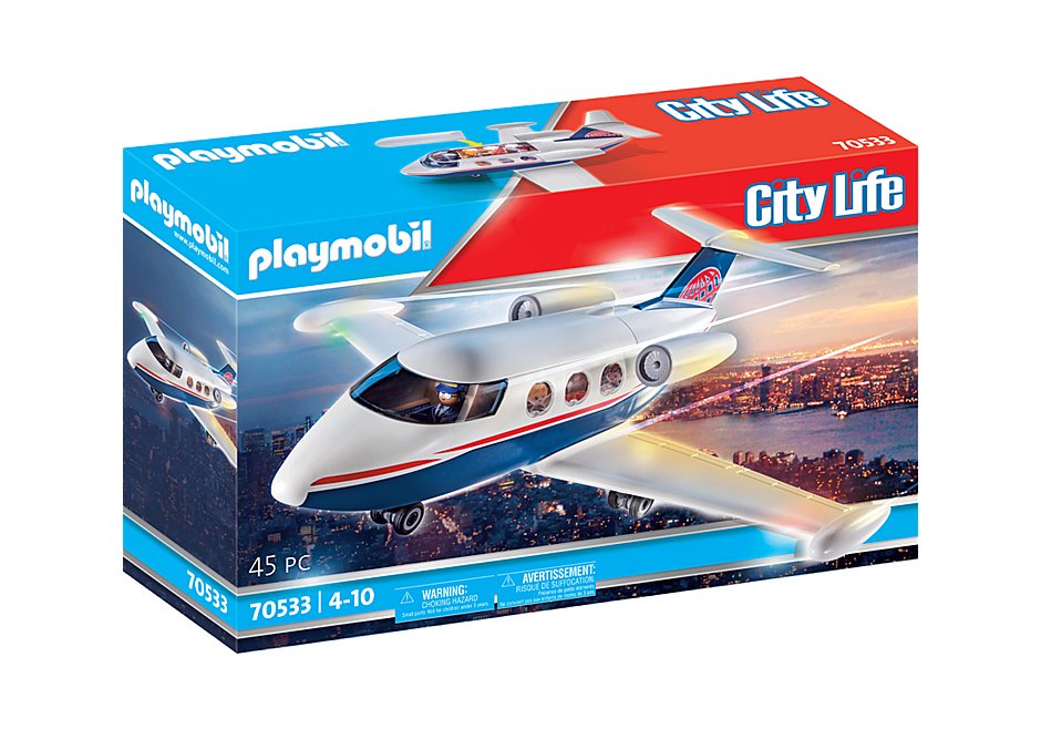 EAN 4008789705334 - Playmobil City Life Private Jet imagen 1