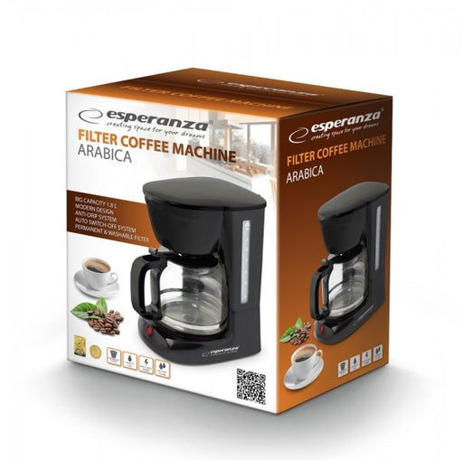 EAN 5901299931240 - Esperanza EKC005 cafetera eléctrica Cafetera de filtro 1,8 L imagen 2