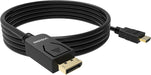 EAN 4911608000001 - Vision TC 2MDPHDMI/BL adaptador de cable de vídeo 2 m DisplayPort HDMI tipo A (Estándar) Negro imagen 4