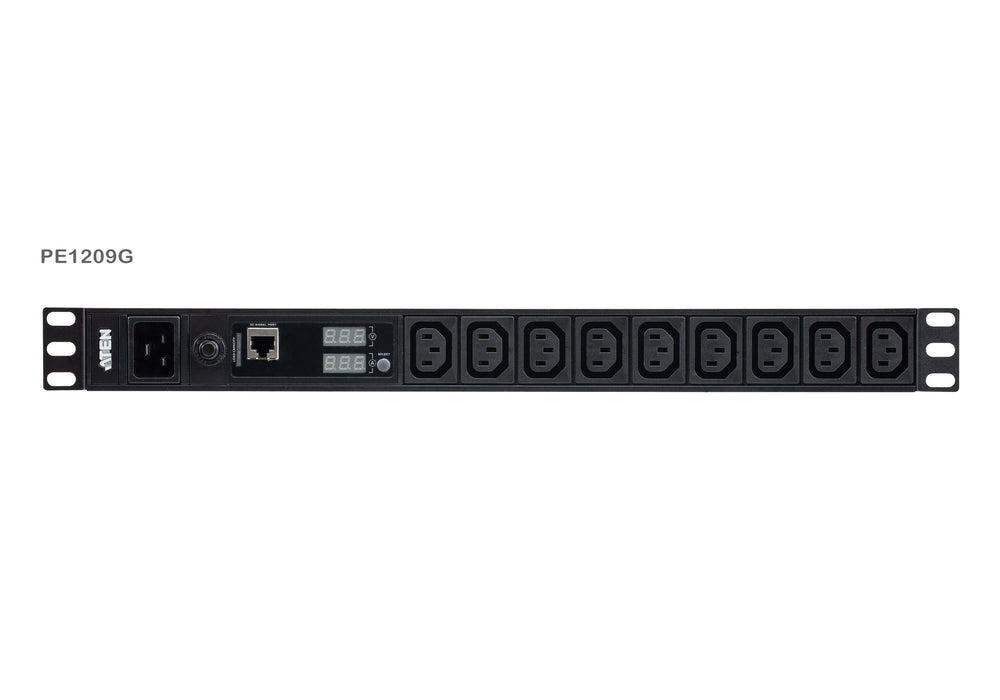 EAN 4710469340550 - ATEN PE1209G-AT-G unidad de distribución de energía (PDU) 9 salidas AC Negro imagen 1