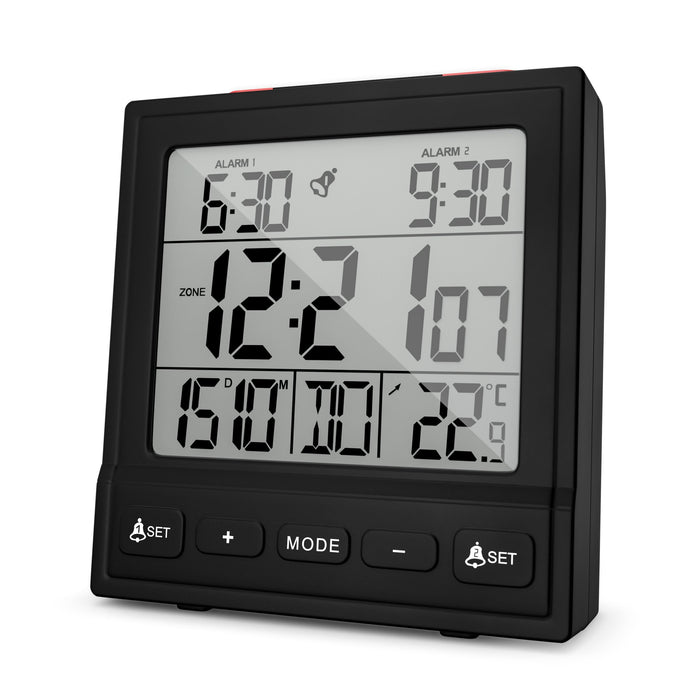 EAN 4007218255815 - Mebus 25581 despertador Reloj despertador digital Negro imagen 3