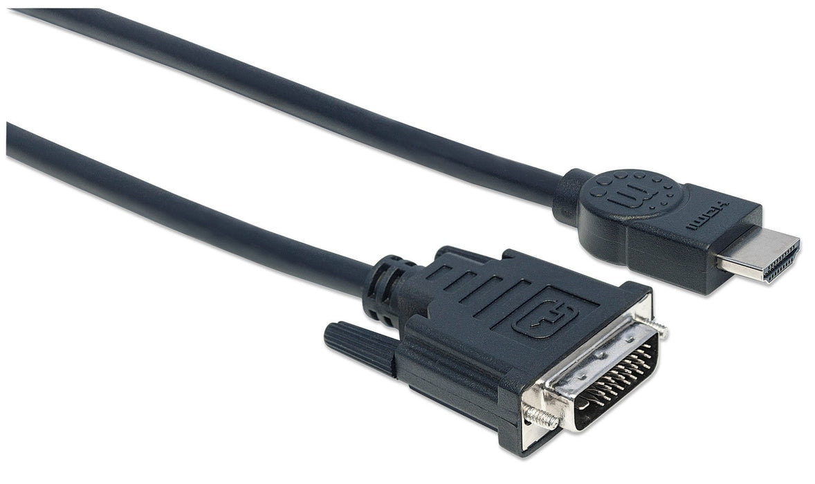EAN 0766623372510 - Manhattan 372510 adaptador de cable de vídeo 3 m HDMI tipo A (Estándar) Negro imagen 2