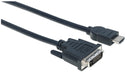 EAN 0766623372510 - Manhattan 372510 adaptador de cable de vídeo 3 m HDMI tipo A (Estándar) Negro imagen 2
