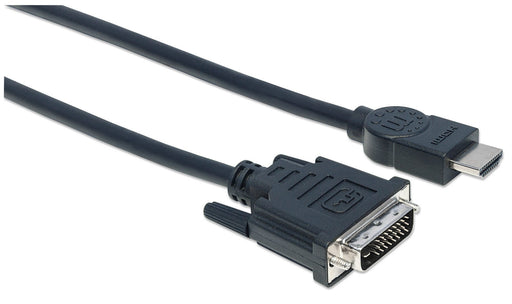 EAN 0766623372510 - Manhattan 372510 adaptador de cable de vídeo 3 m HDMI tipo A (Estándar) Negro imagen 2