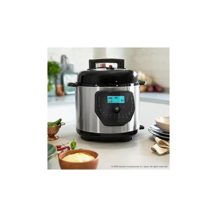 EAN 8435484020336 - Cecotec Olla GM H Deluxe 6 L Negro, Acero inoxidable imagen 11