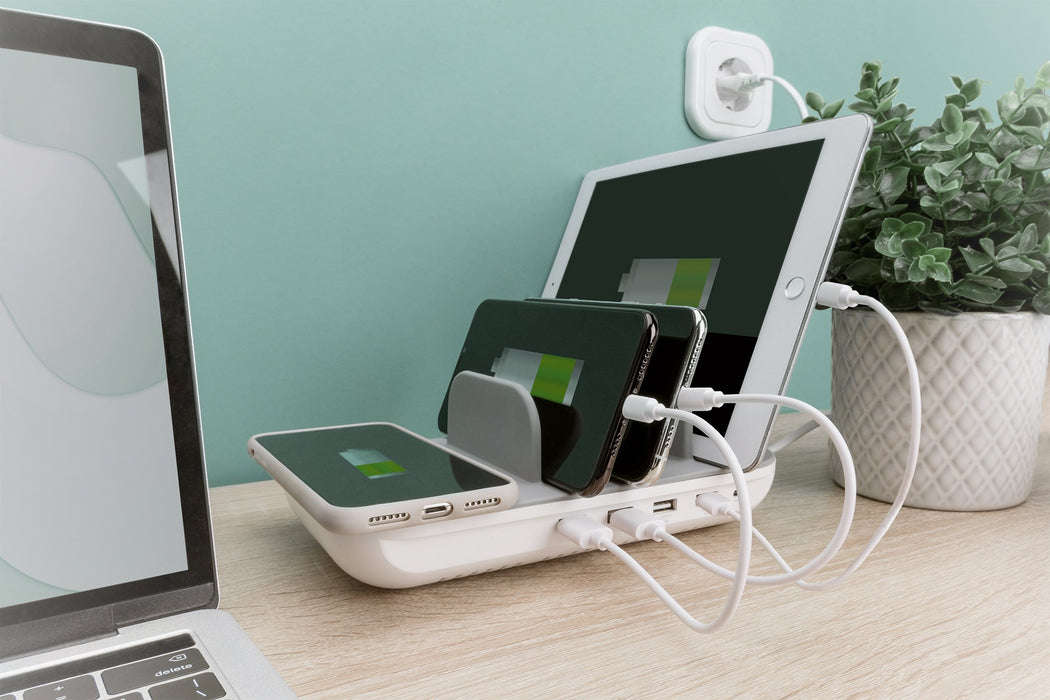 EAN 4016032482697 - Digitus DA-10083 organizador para estación de carga Independiente Gris, Blanco imagen 7