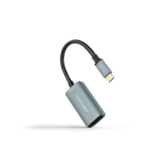 EAN 8433281012875 - Nanocable 10.16.4104-G adaptador de cable de vídeo 0,15 m USB Tipo C imagen 1