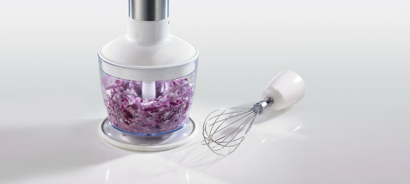 EAN 3838782393105 - Gorenje HBC806QW 0,5 L Batidora de mano 800 W Acero inoxidable, Blanco imagen 4