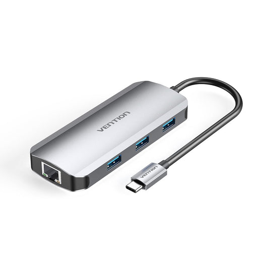 EAN 6922794754737 - Vention TOHHB base para portátil y replicador de puertos Alámbrico USB 3.2 Gen 1 (3.1 Gen 1) Type-C Plata imagen 1
