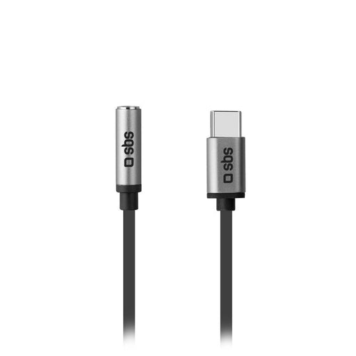 EAN 8018417291654 - SBS TEADAPTJACKTYCK cable de teléfono móvil Negro 0,15 m USB C 3,5mm imagen 1