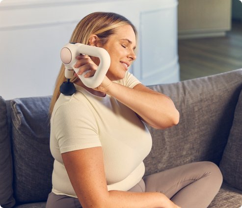 EAN 0840295402017 - Therabody Theragun Sense masajeador Universal Negro, Blanco imagen 4