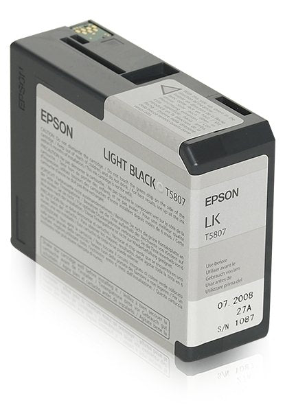 EAN 0010343858831 - Epson T580700 cartucho de tinta 1 pieza(s) Original Negro claro imagen 1