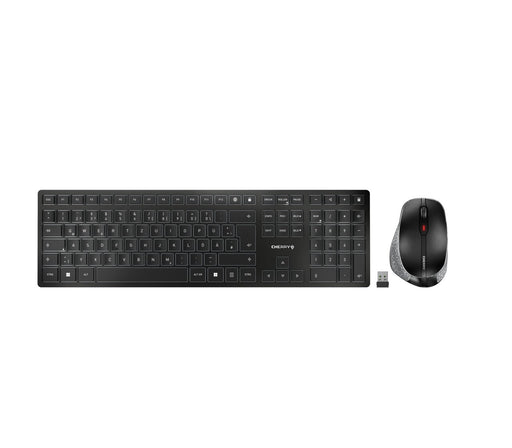 EAN 4025112091896 - CHERRY DW 9500 SLIM teclado Ratón incluido Universal RF Wireless + Bluetooth QWERTZ Alemán Negro, Gris imagen 1