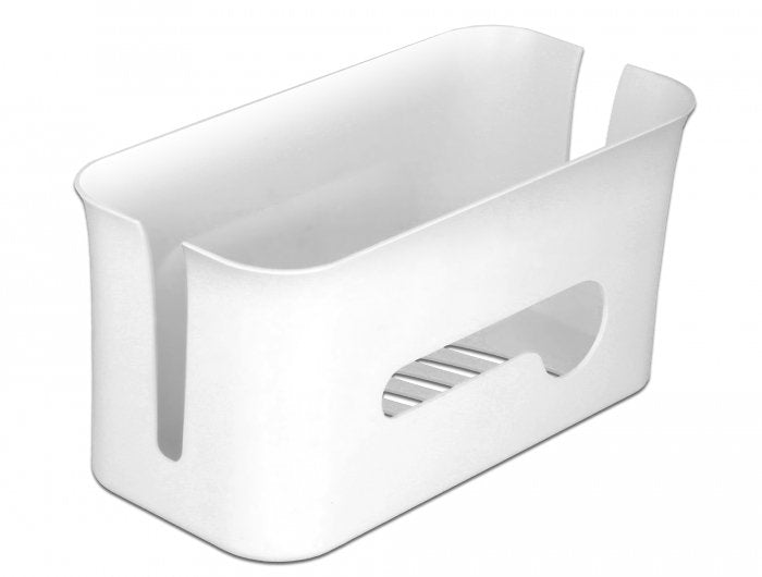 EAN 4043619182909 - DeLOCK 18290 organizador de cables Piso Caja de cables Gris, Blanco 1 pieza(s) imagen 2