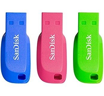 EAN 0619659153755 - SanDisk Cruzer Blade 16GB unidad flash USB USB tipo A 2.0 Azul, Verde, Rosa imagen 1