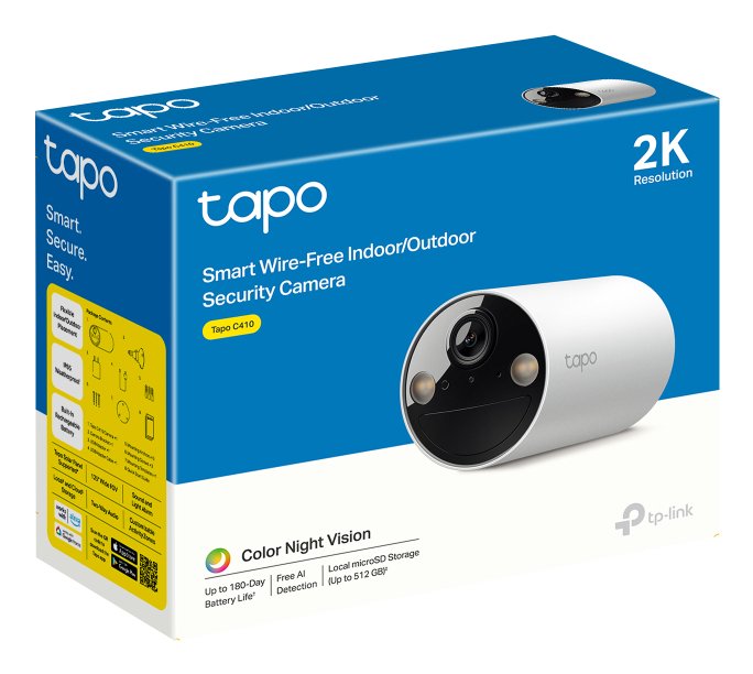 EAN 4895252503746 - TP-Link Tapo C410 cámara de vigilancia Bala (forma) Cámara de seguridad IP Exterior 2304 x 1296 Pixeles T imagen 10