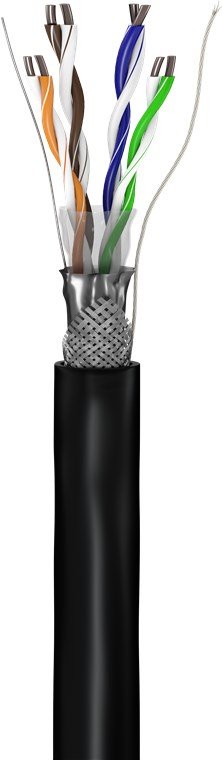 EAN 4040849572968 - Goobay 57296 cable de red Negro 100 m Cat5e SF/UTP (S-FTP) imagen 2