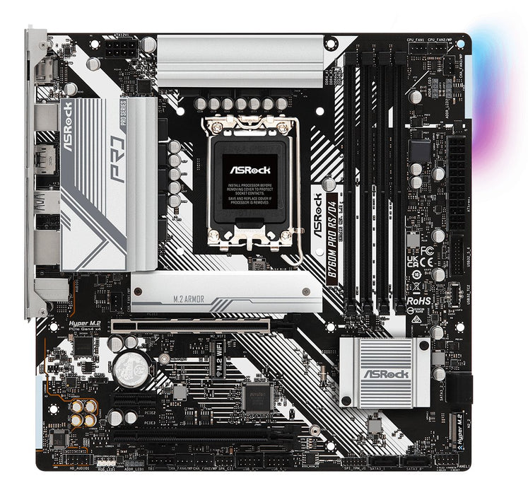 EAN 4710483941702 - Asrock B760M PRO RS/D4 Intel B760 LGA 1700 micro ATX imagen 2