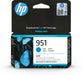 EAN 0888182554104 - HP 951 Cyan Original Ink Cartridge cartucho de tinta 1 pieza(s) Rendimiento estándar imagen 1
