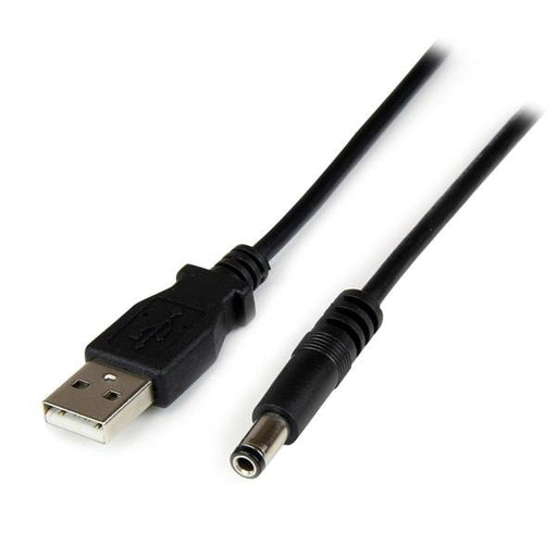 EAN 0065030848664 - StarTech.com USB2TYPEN1M cable de transmisión Negro Barrel type N imagen 1