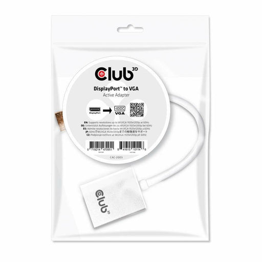 EAN 0841615101146 - CLUB3D CAC-2003 cambiador de género para cable Negro imagen 1