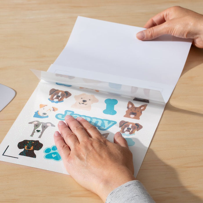 EAN 0093573374340 - Cricut 2010353 vinilo de transferencia térmica Lámina de vinilo de transferencia térmica Vinilo de termot imagen 4